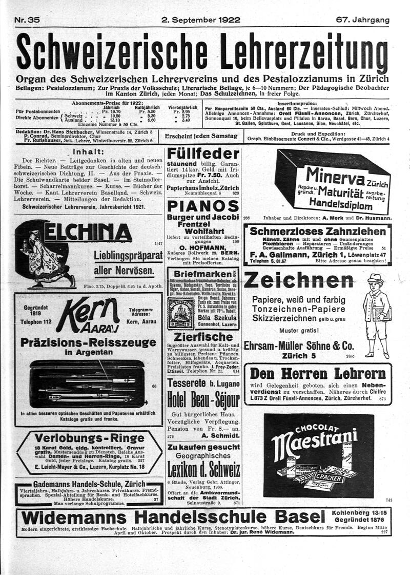 Buchumschlag - Heft 35