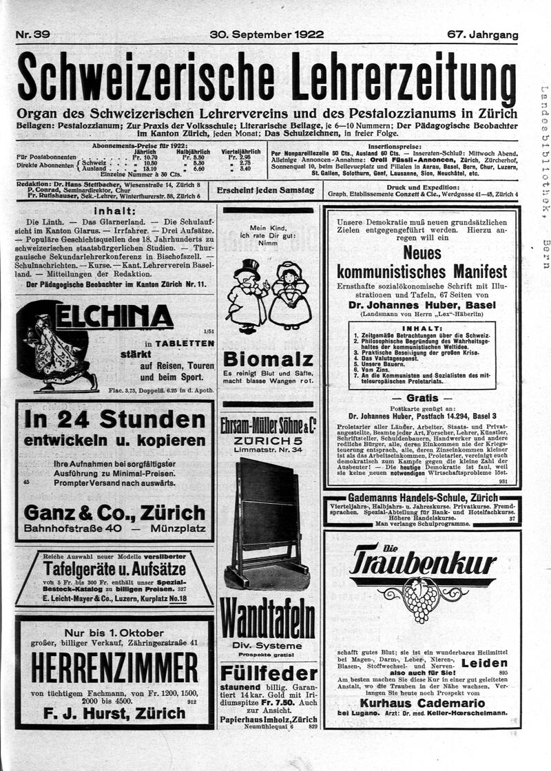 Buchumschlag - Heft 39