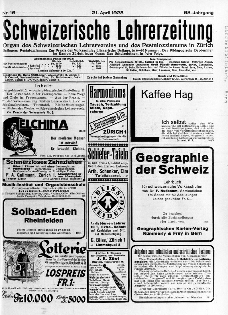 Buchumschlag - Heft 16