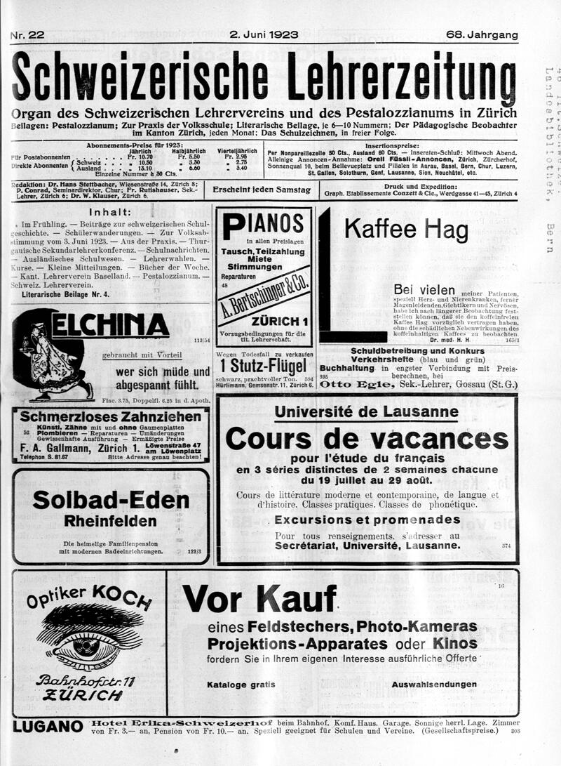 Buchumschlag - Heft 22