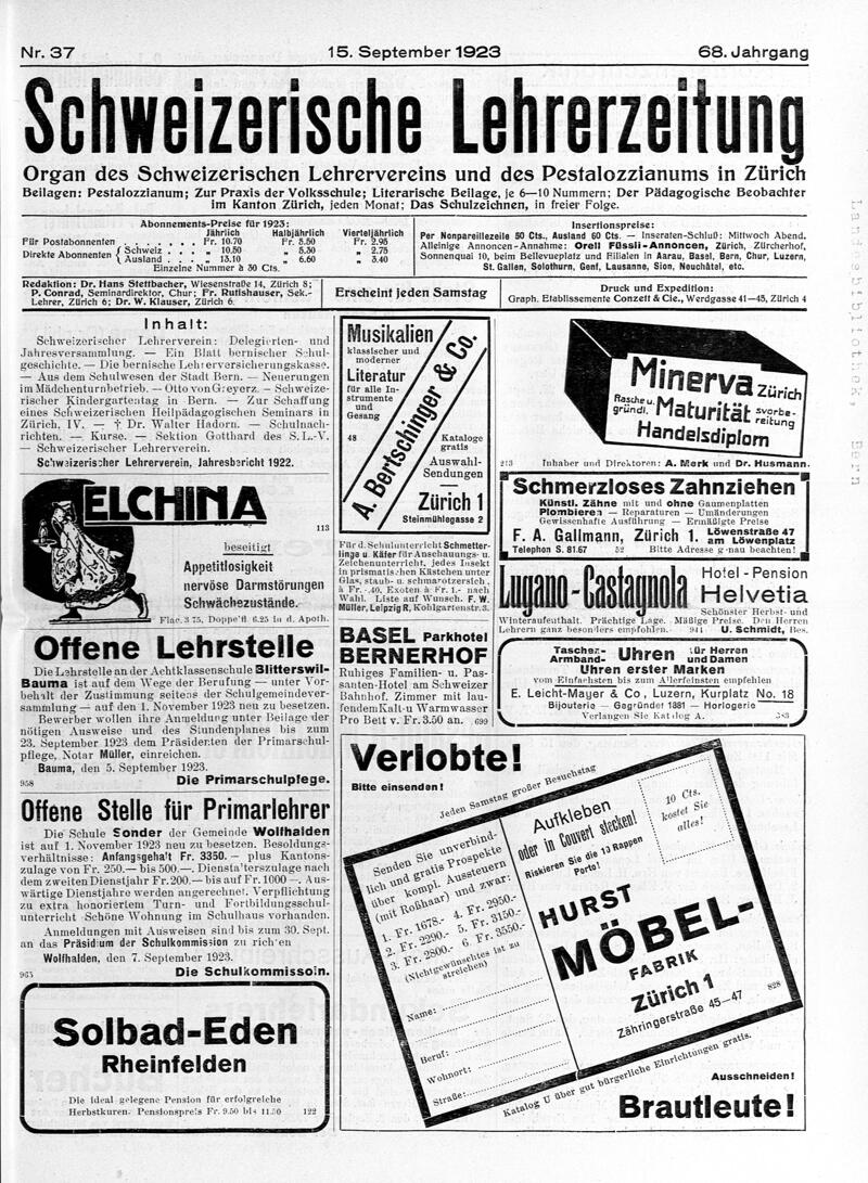 Buchumschlag - Heft 37