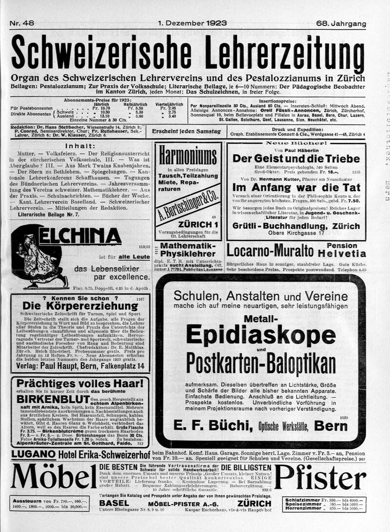 Buchumschlag - Heft 48