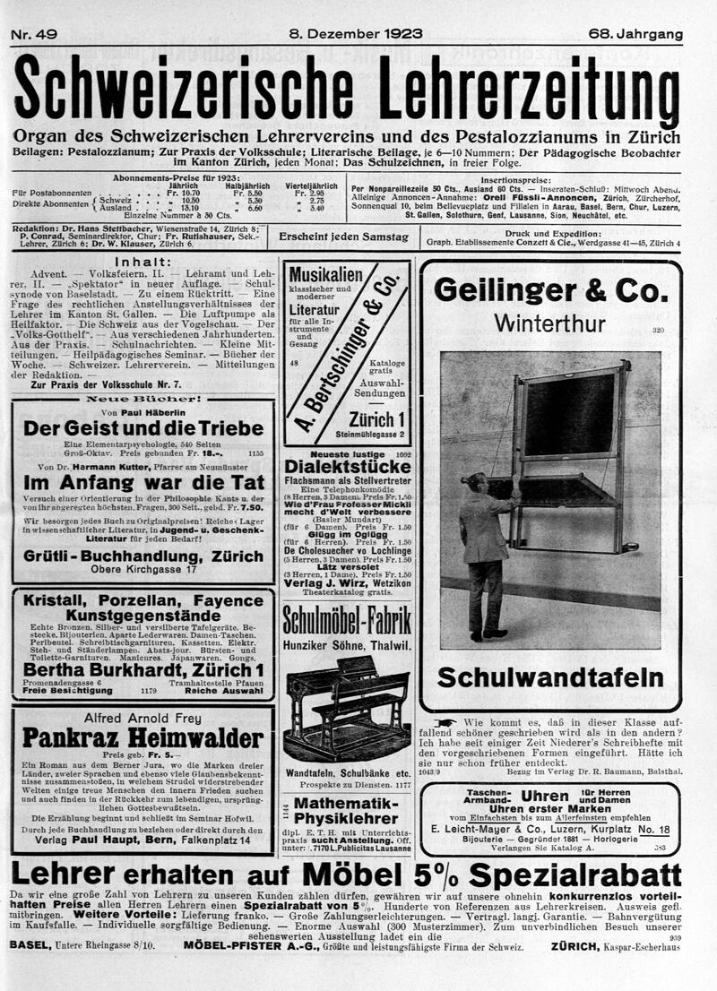 Buchumschlag - Heft 49