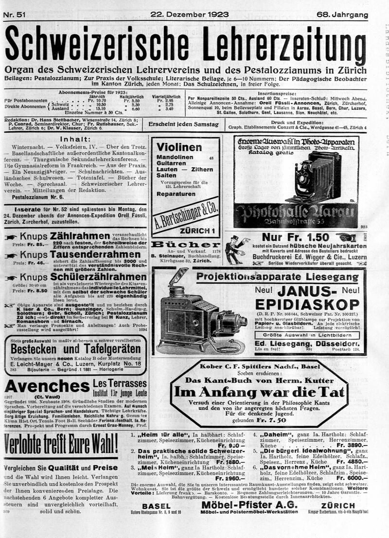 Buchumschlag - Heft 51