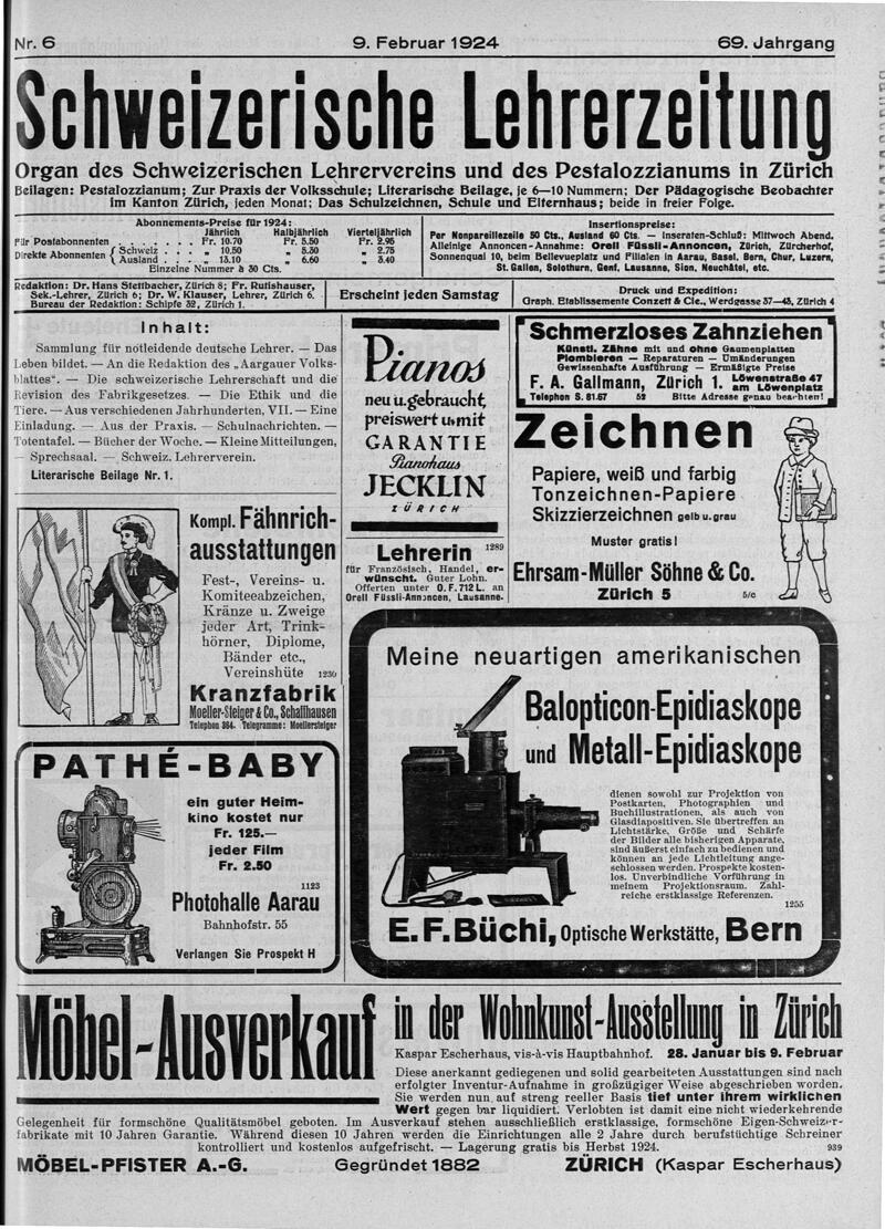 Buchumschlag - Heft 6