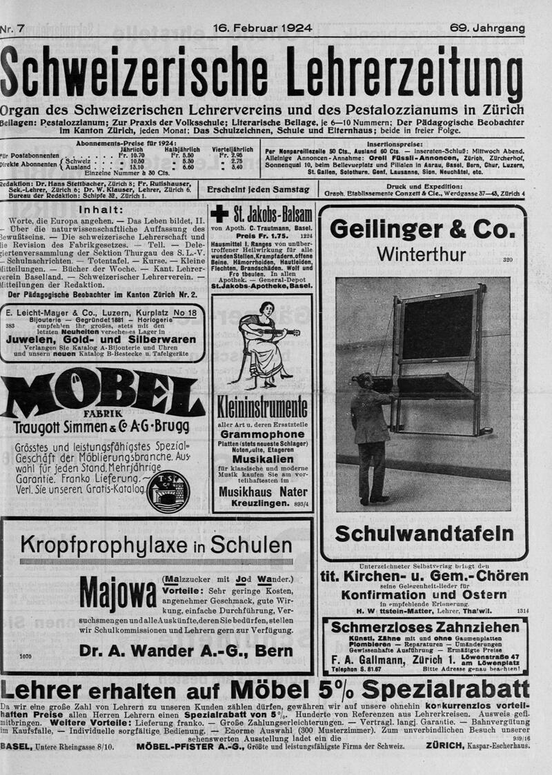 Buchumschlag - Heft 7