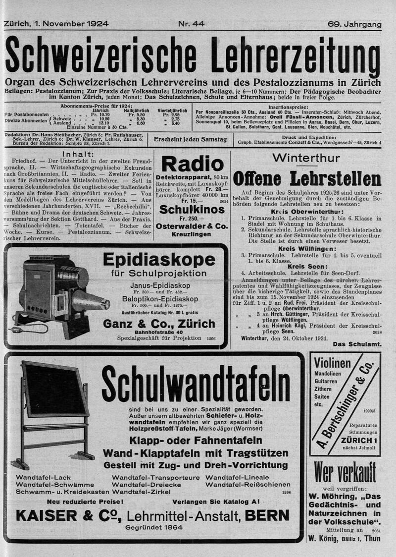 Buchumschlag - Heft 44