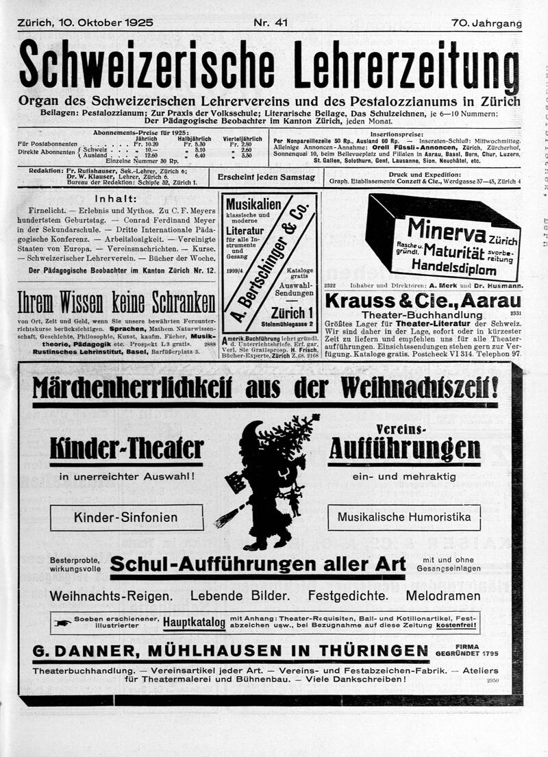 Buchumschlag - Heft 41