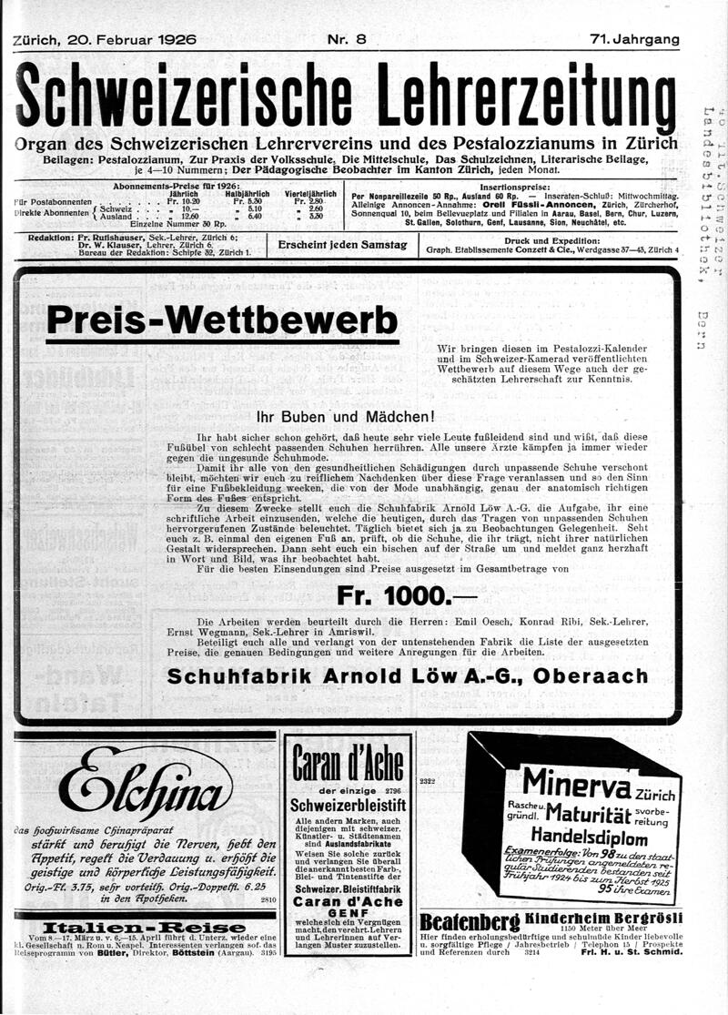 Buchumschlag - Heft 8