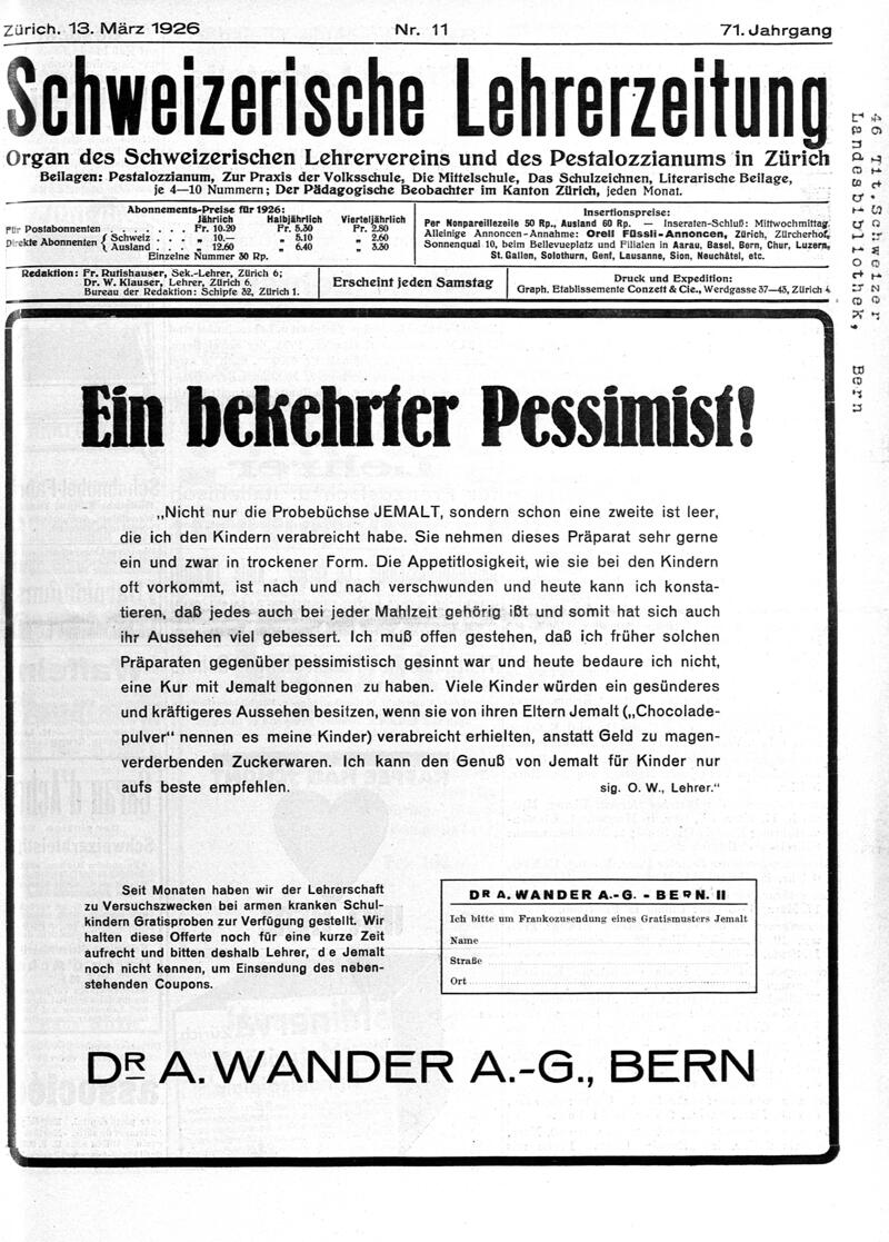 Buchumschlag - Heft 11