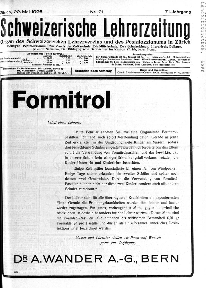 Buchumschlag - Heft 21