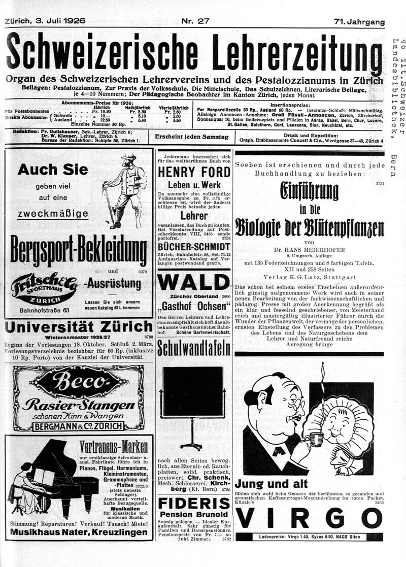 Buchumschlag - Heft 27