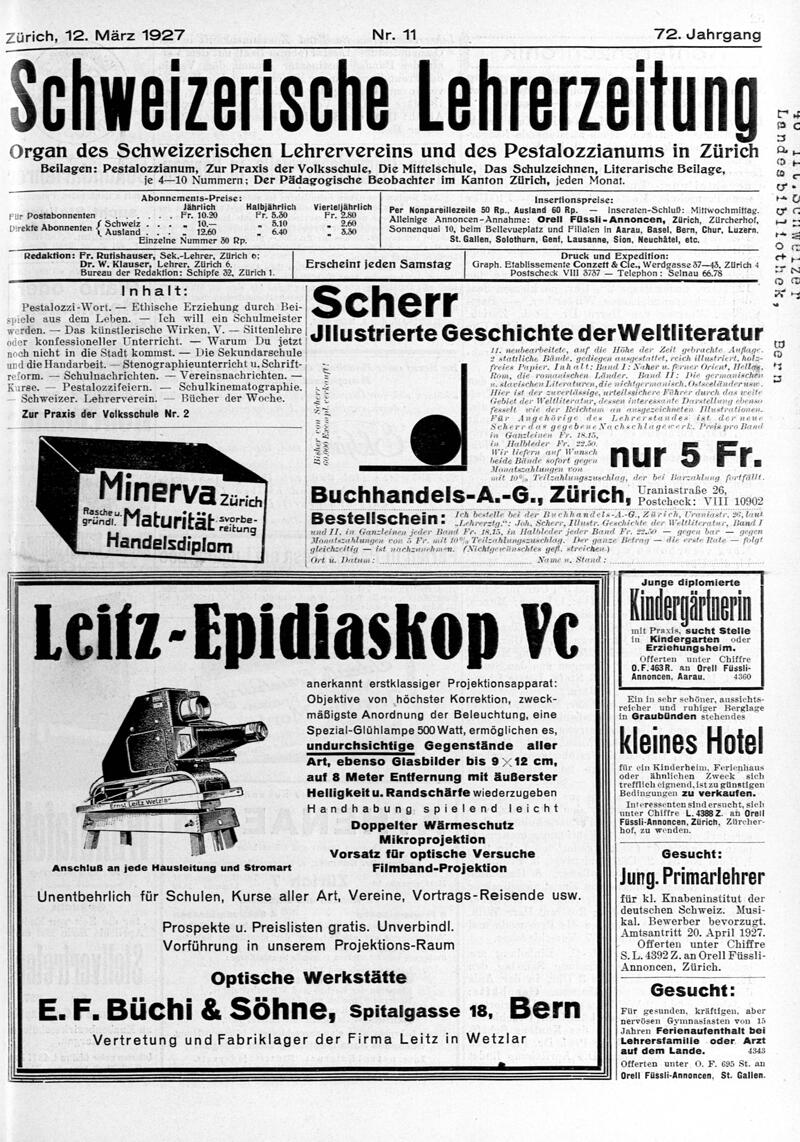 Buchumschlag - Heft 11