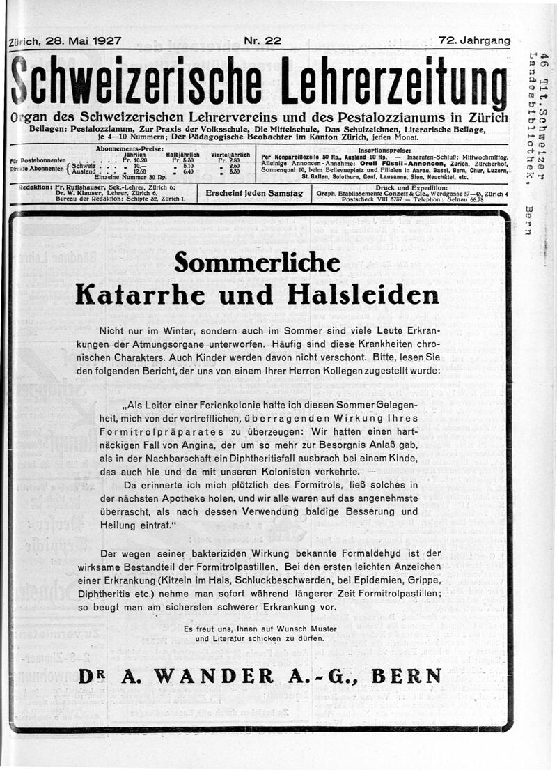 Buchumschlag - Heft 22