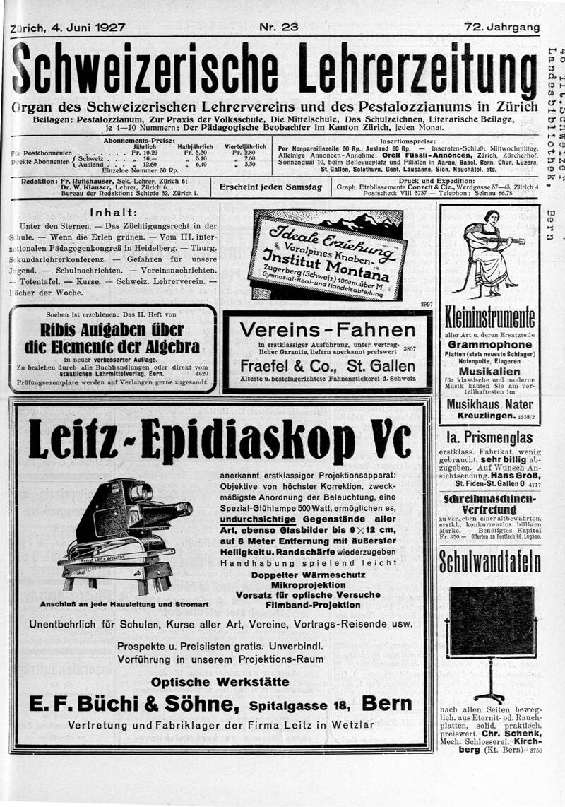 Buchumschlag - Heft 23