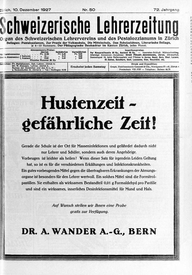 Buchumschlag - Heft 50