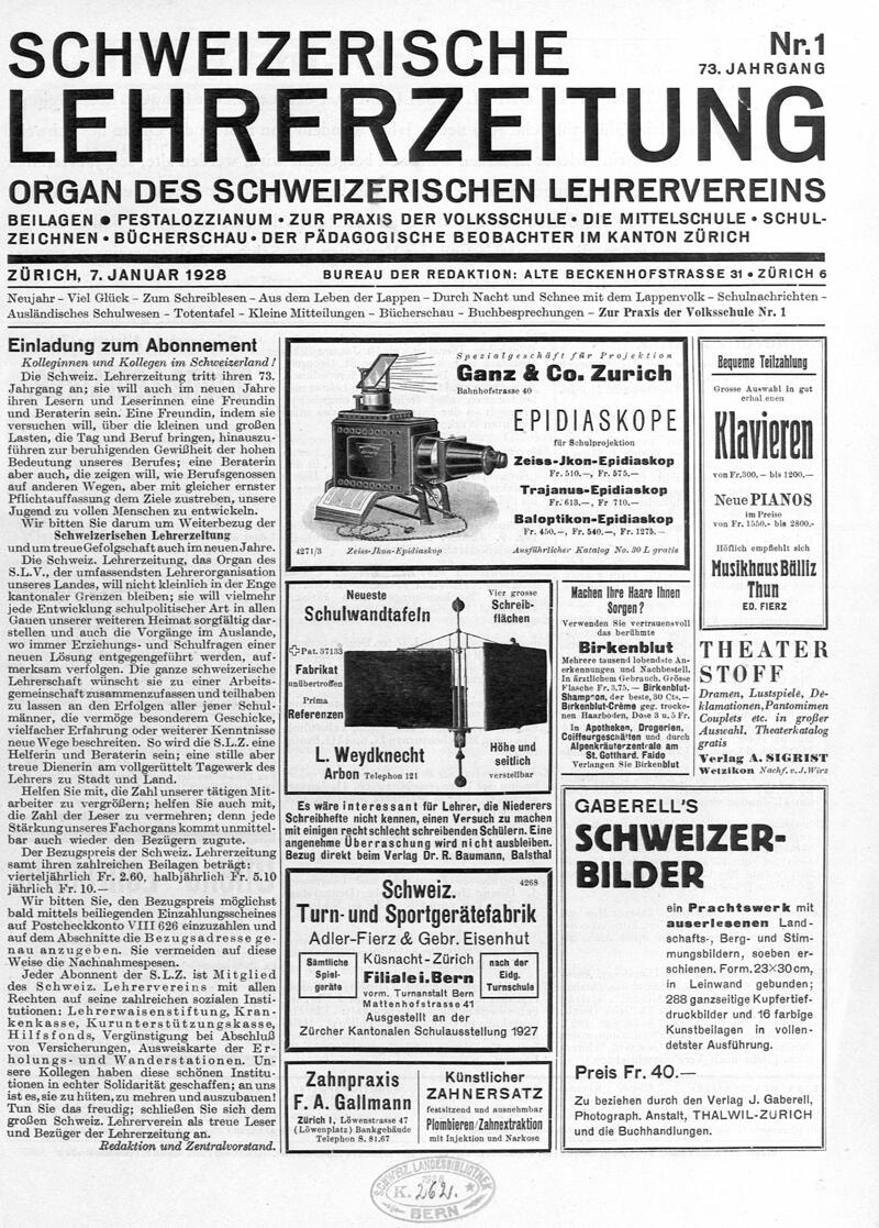 Buchumschlag - Heft 1