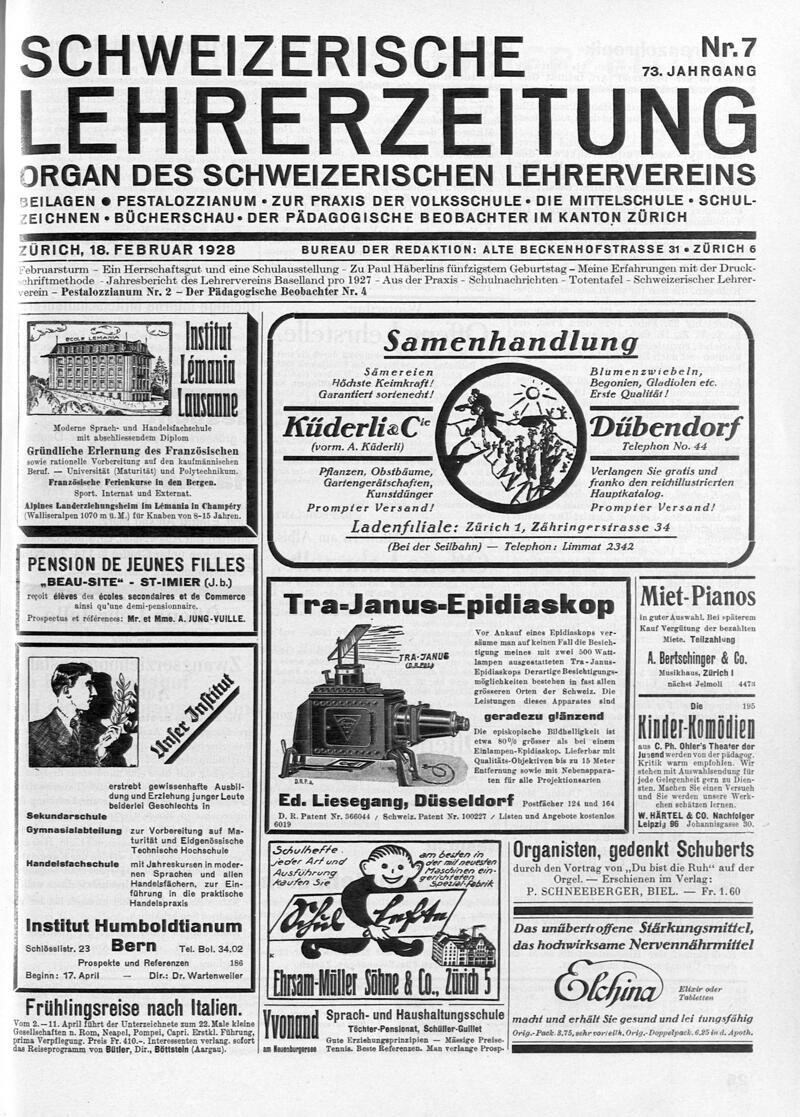 Buchumschlag - Heft 7