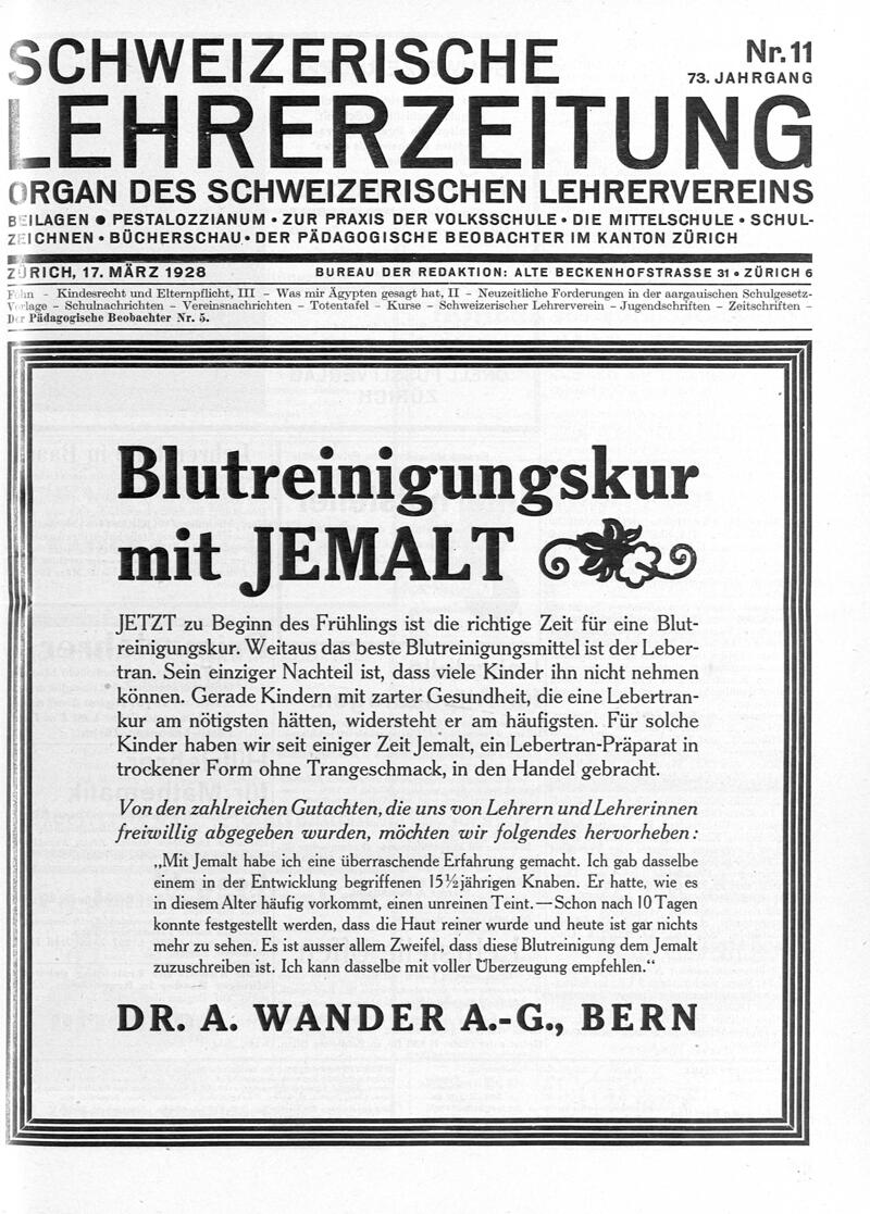 Buchumschlag - Heft 11