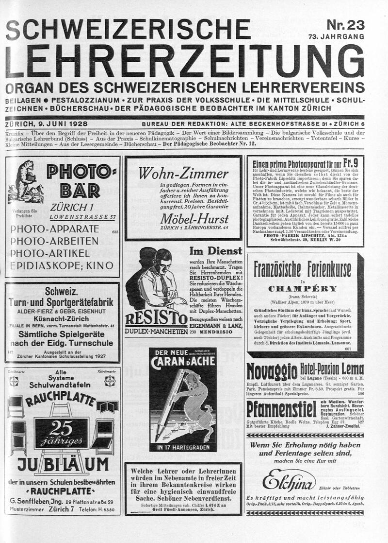 Buchumschlag - Heft 23