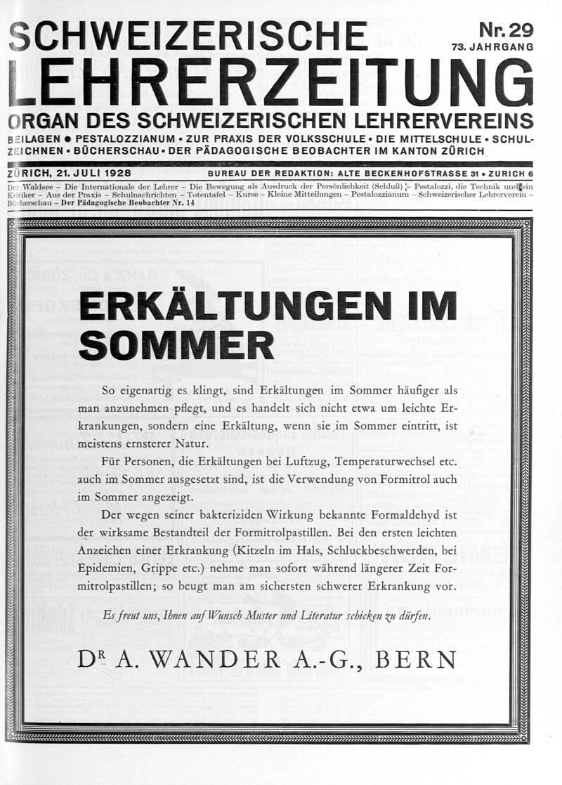 Buchumschlag - Heft 29