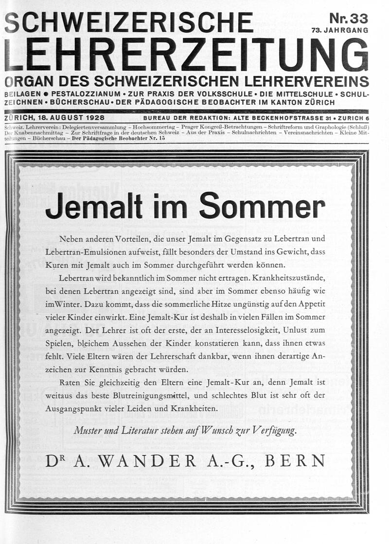 Buchumschlag - Heft 33