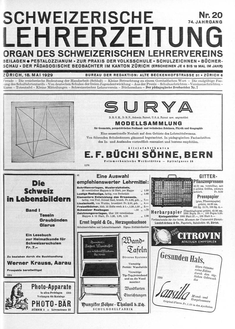 Buchumschlag - Heft 20