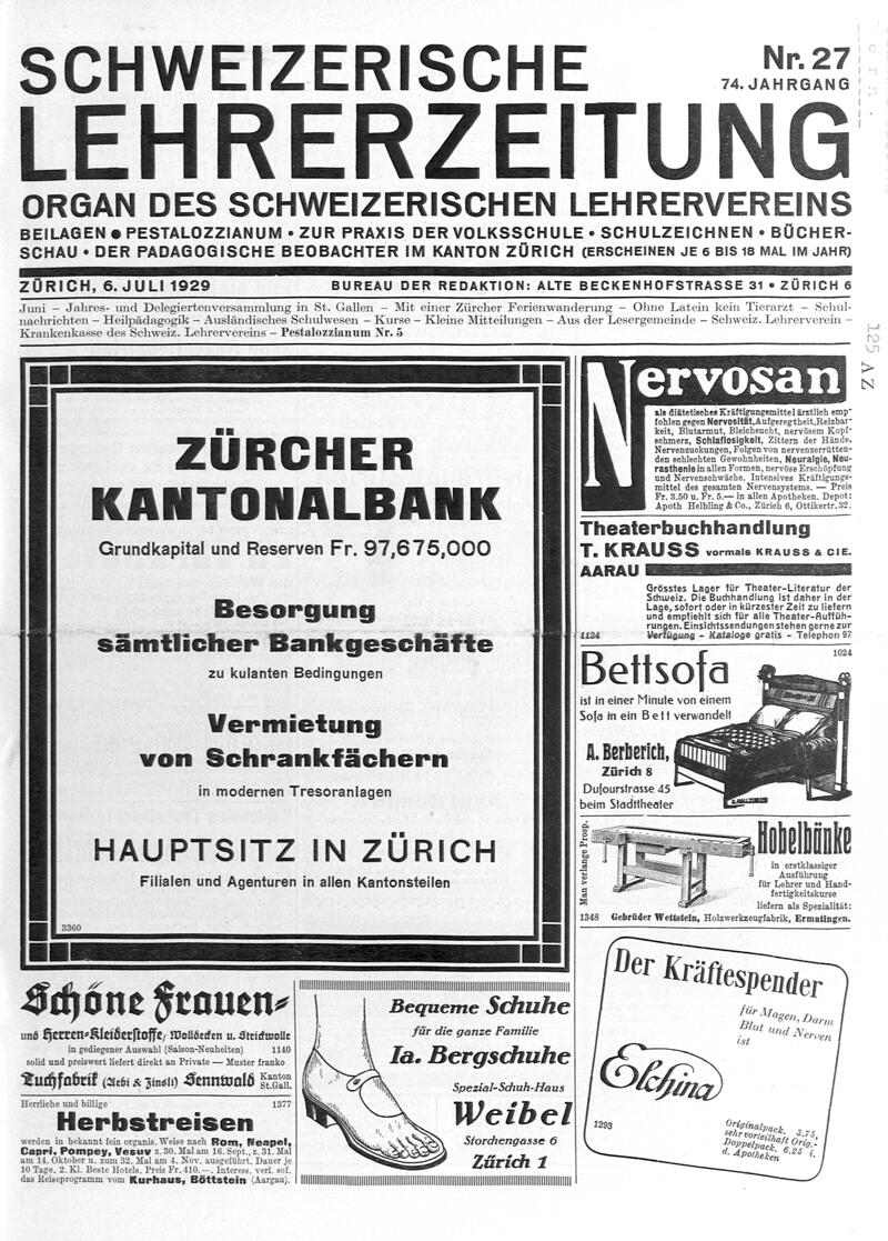 Buchumschlag - Heft 27