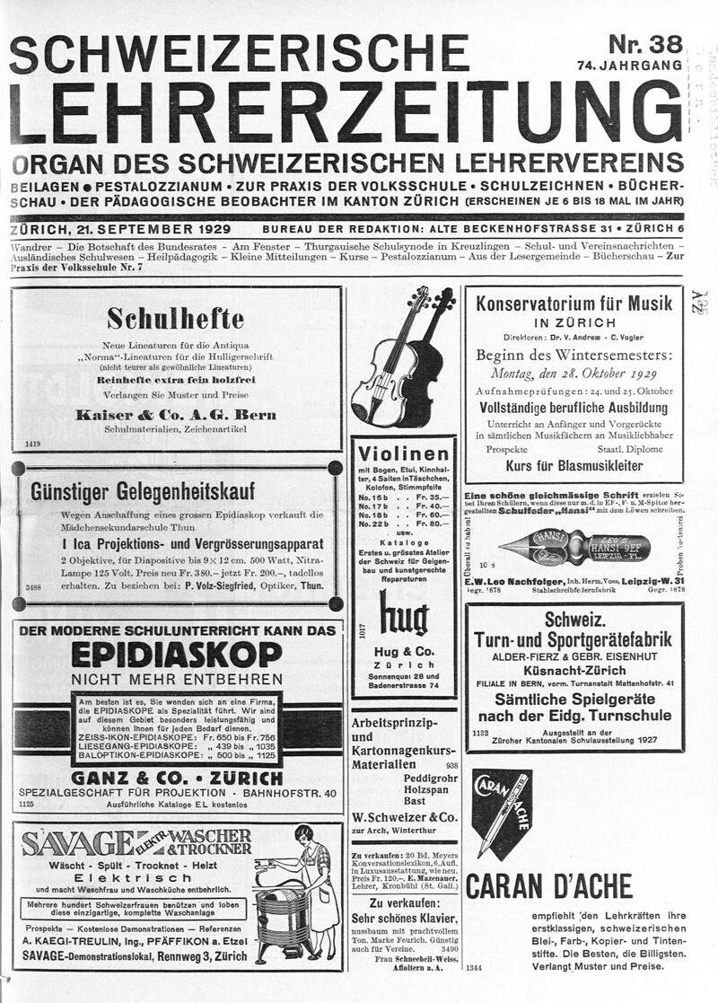 Buchumschlag - Heft 38