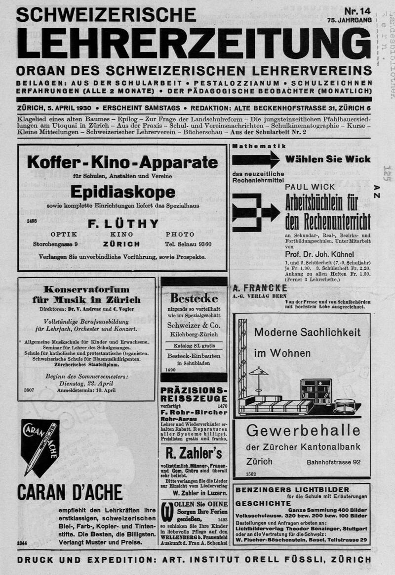 Buchumschlag - Heft 14