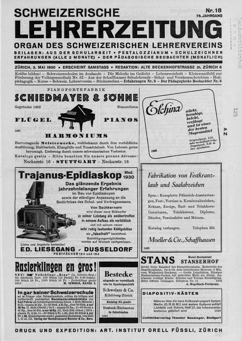 Buchumschlag - Heft 18