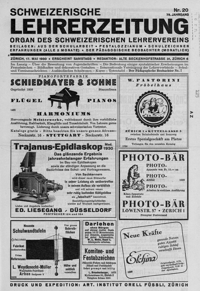 Buchumschlag - Heft 20