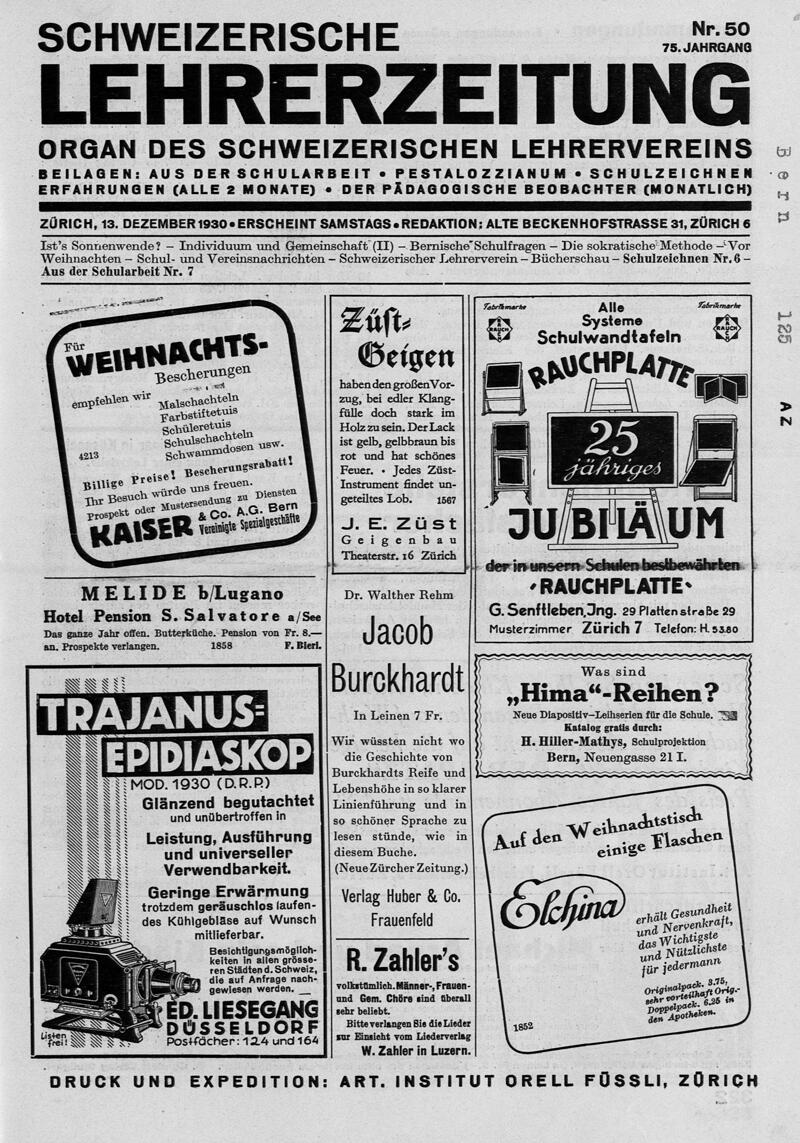 Buchumschlag - Heft 50