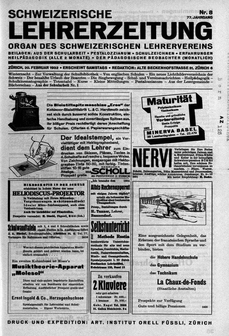 Buchumschlag - Heft 8