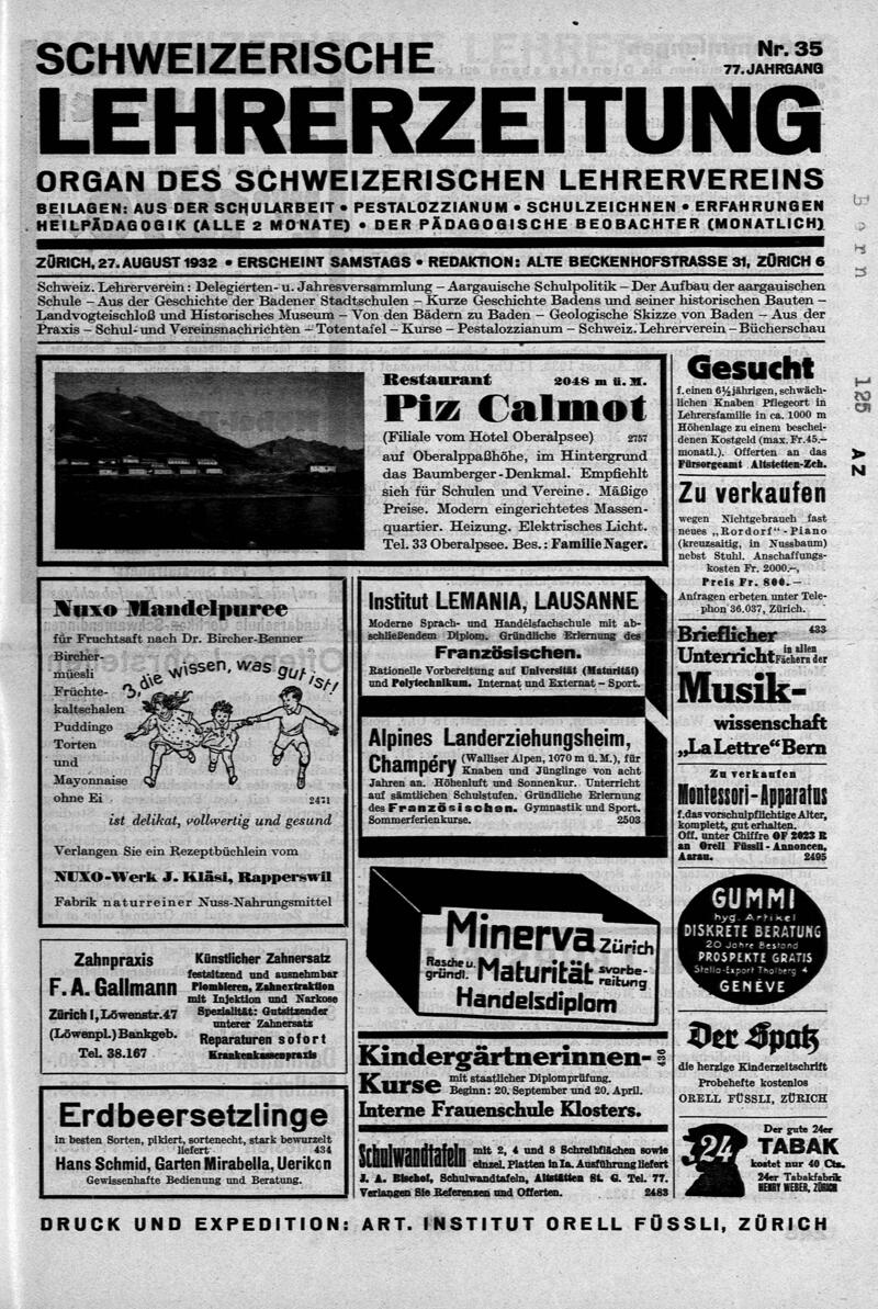 Buchumschlag - Heft 35