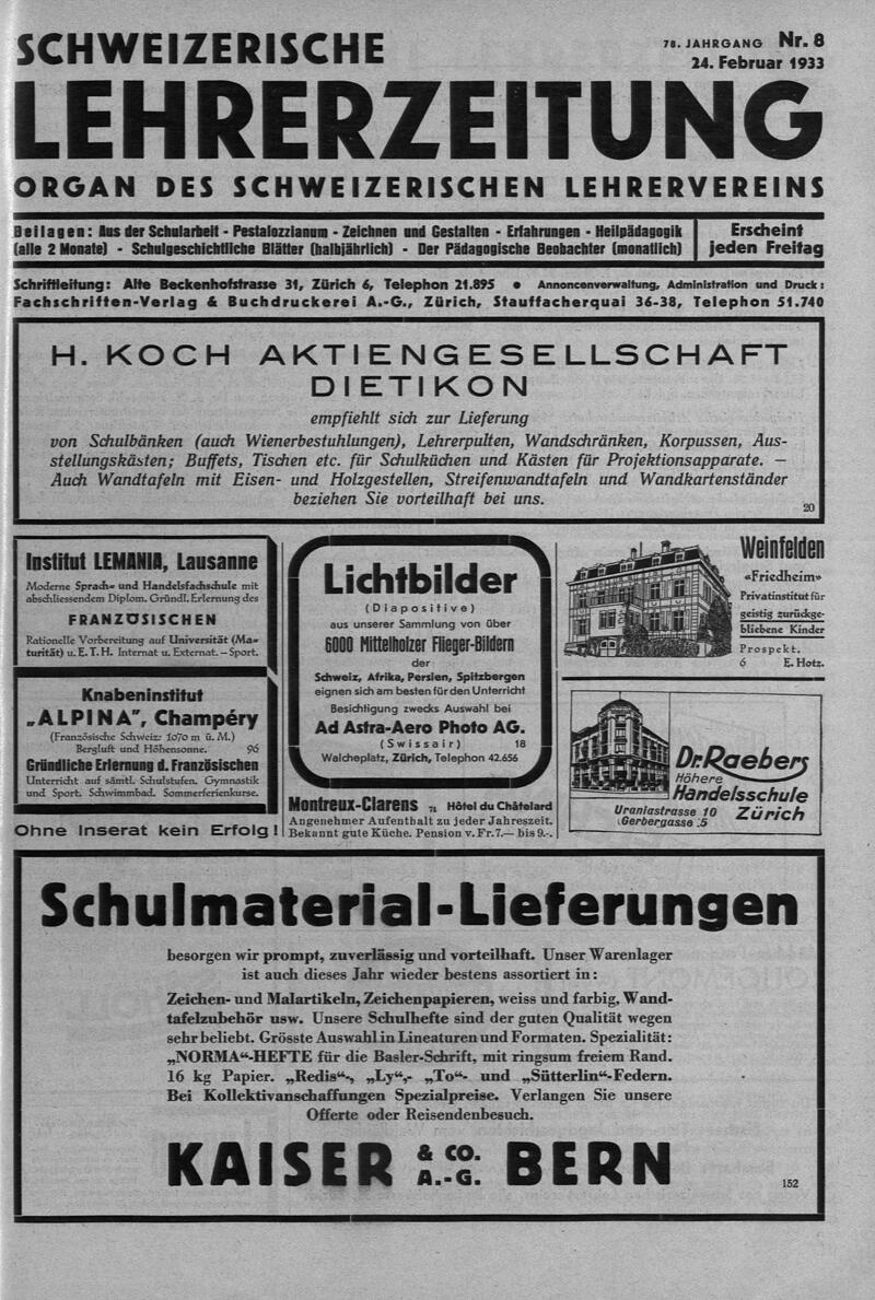 Buchumschlag - Heft 8