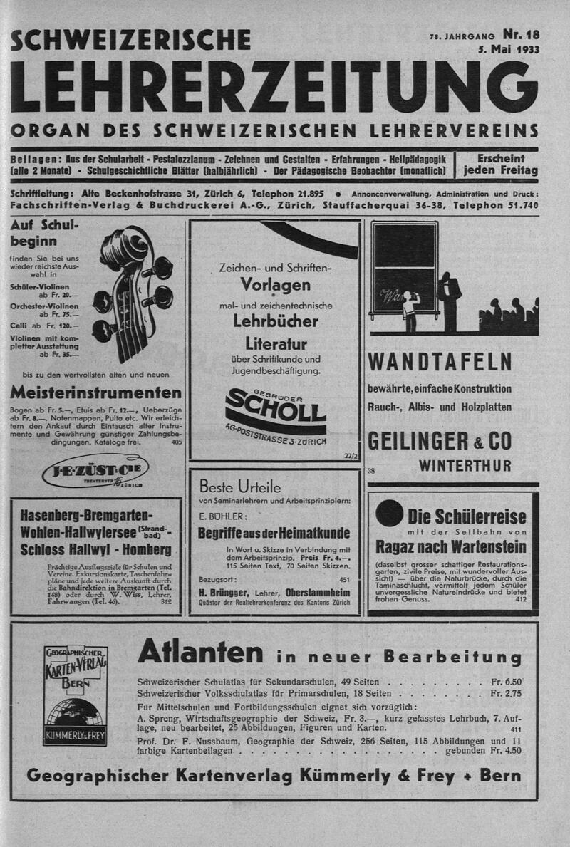 Buchumschlag - Heft 18