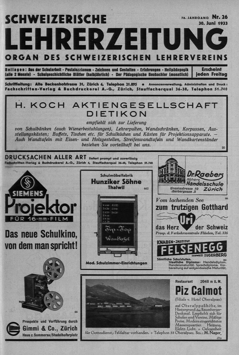 Buchumschlag - Heft 26