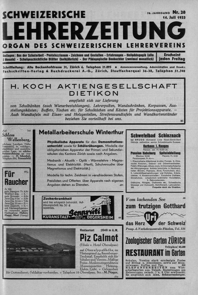 Buchumschlag - Heft 28