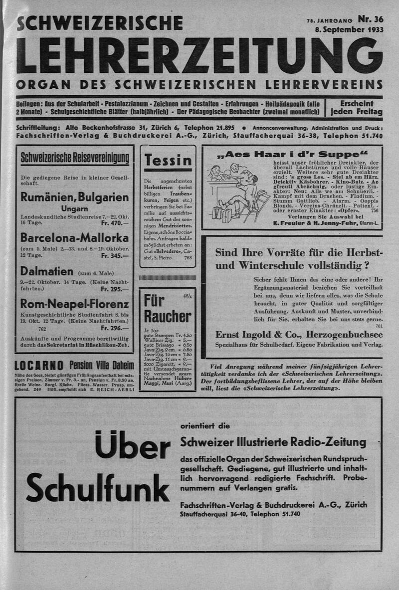 Buchumschlag - Heft 36