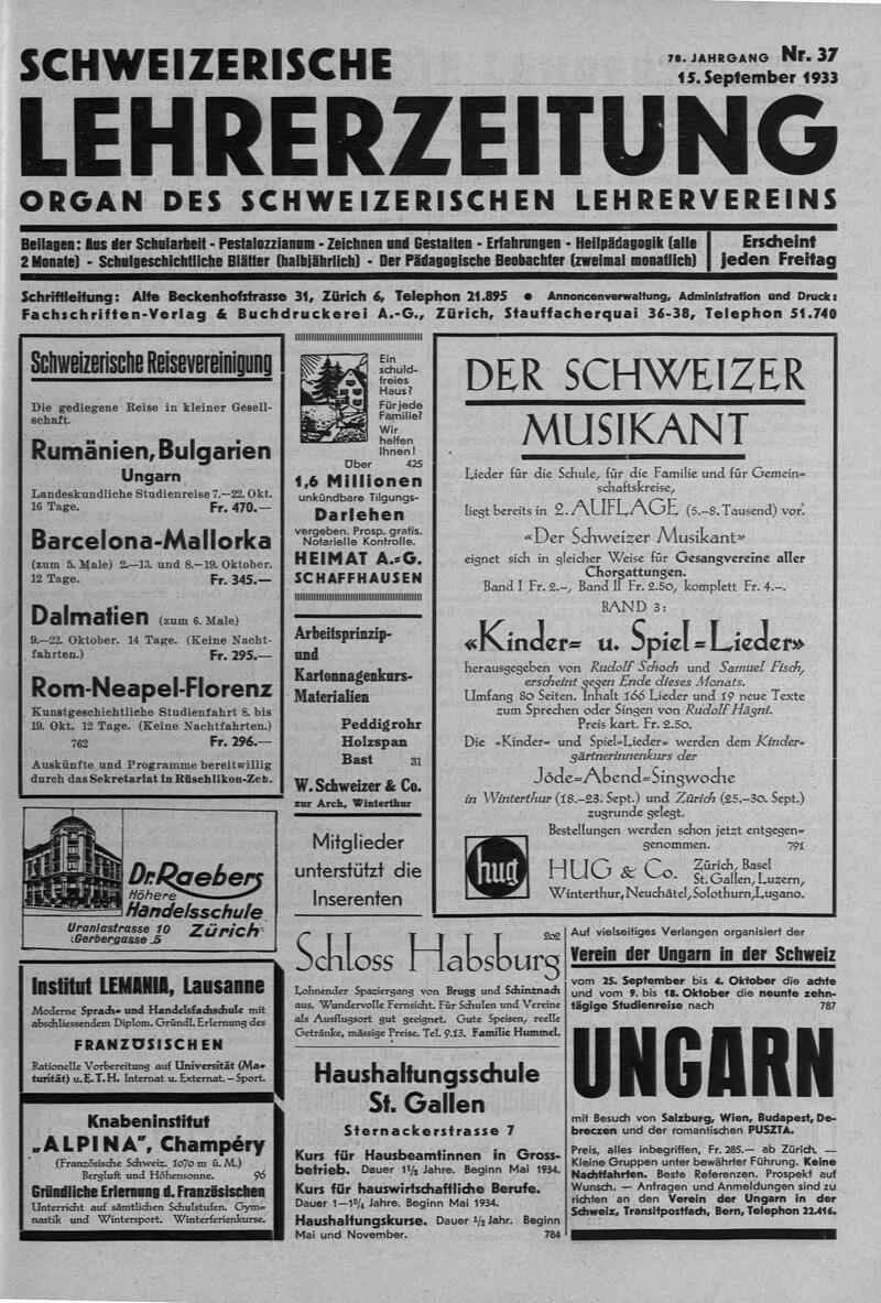 Buchumschlag - Heft 37