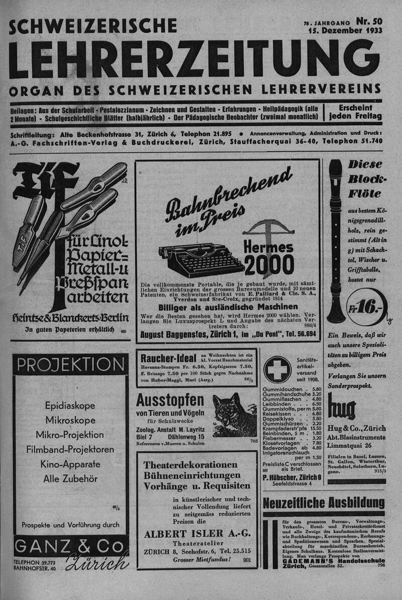 Buchumschlag - Heft 50