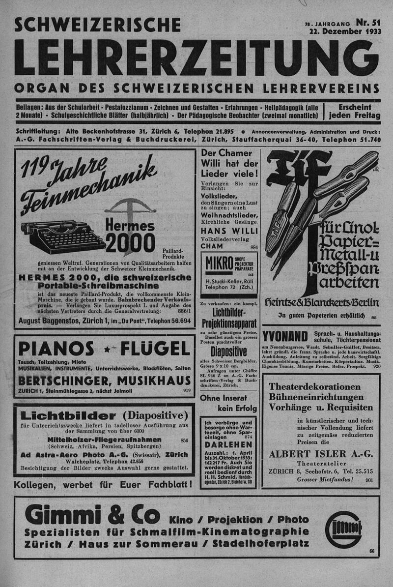 Buchumschlag - Heft 51