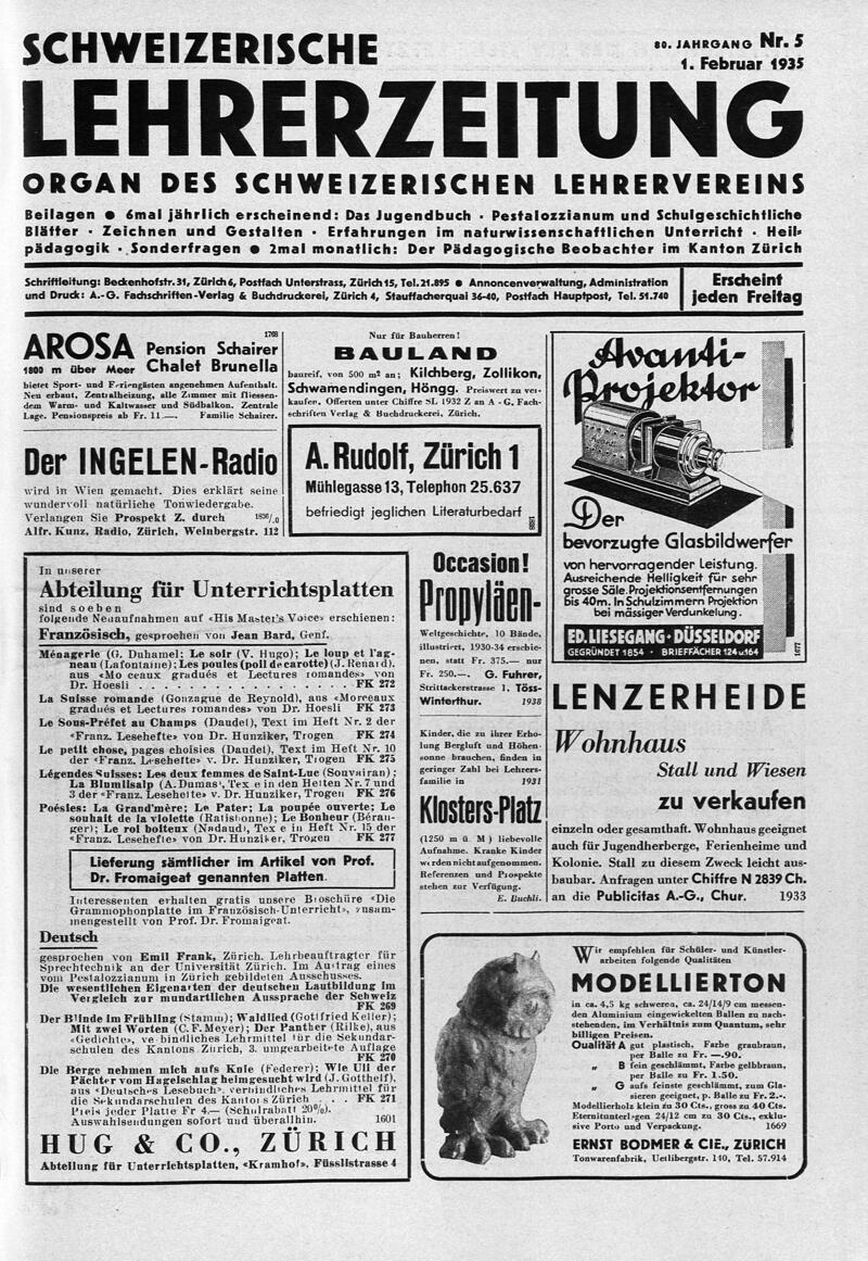 Buchumschlag - Heft 5