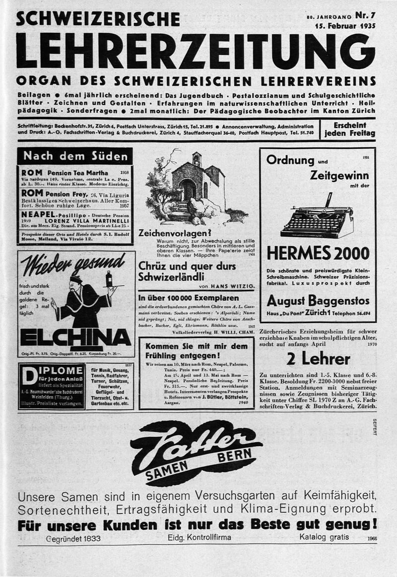 Buchumschlag - Heft 7