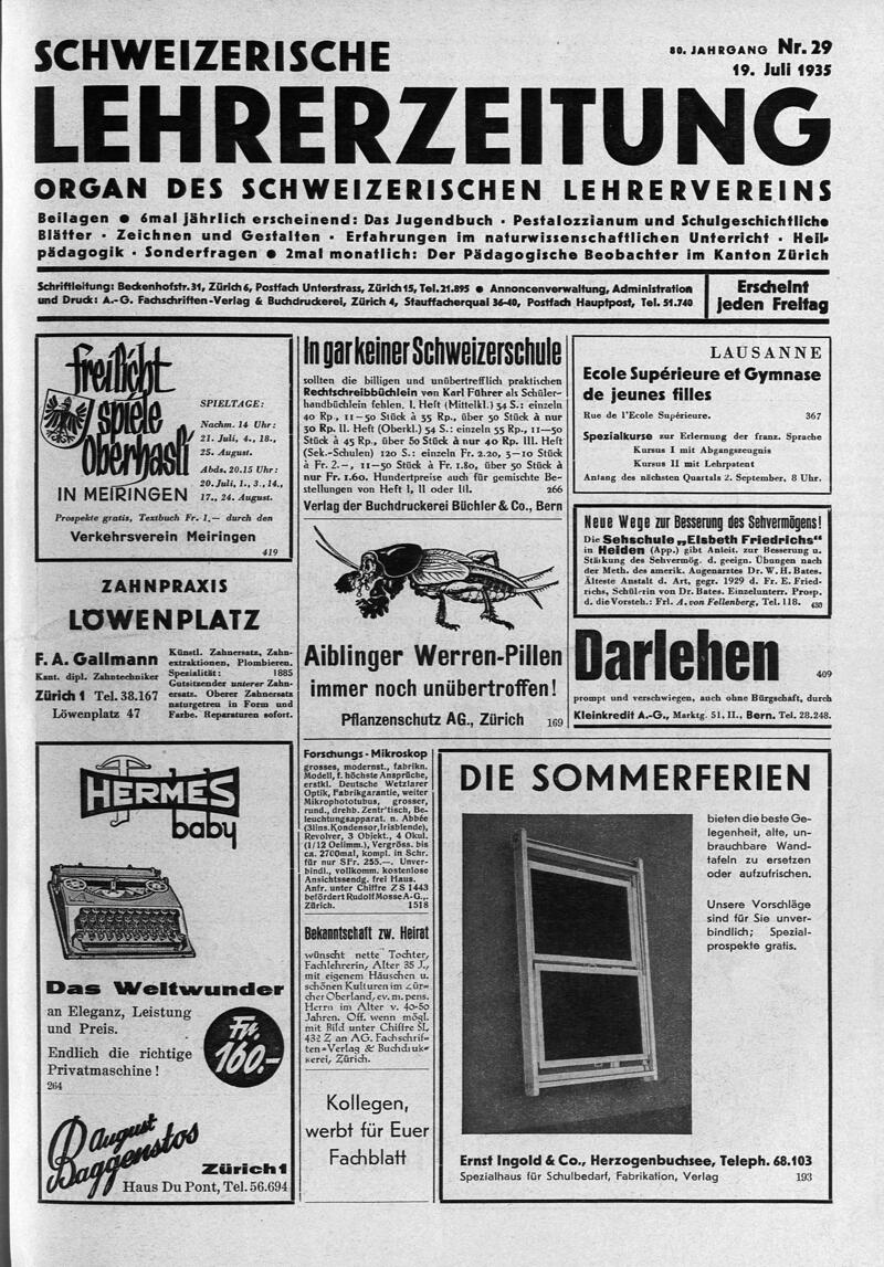 Buchumschlag - Heft 29