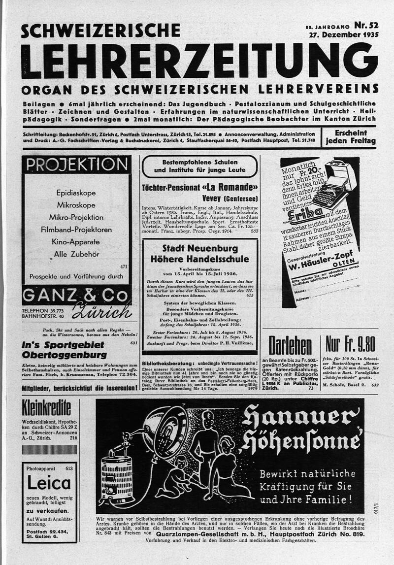 Buchumschlag - Heft 52