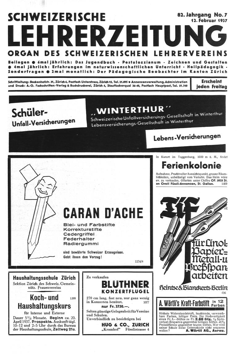 Buchumschlag - Heft 7