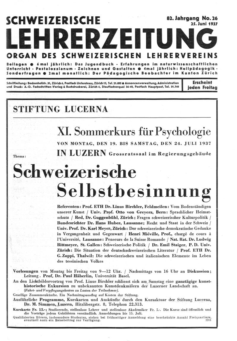 Buchumschlag - Heft 26