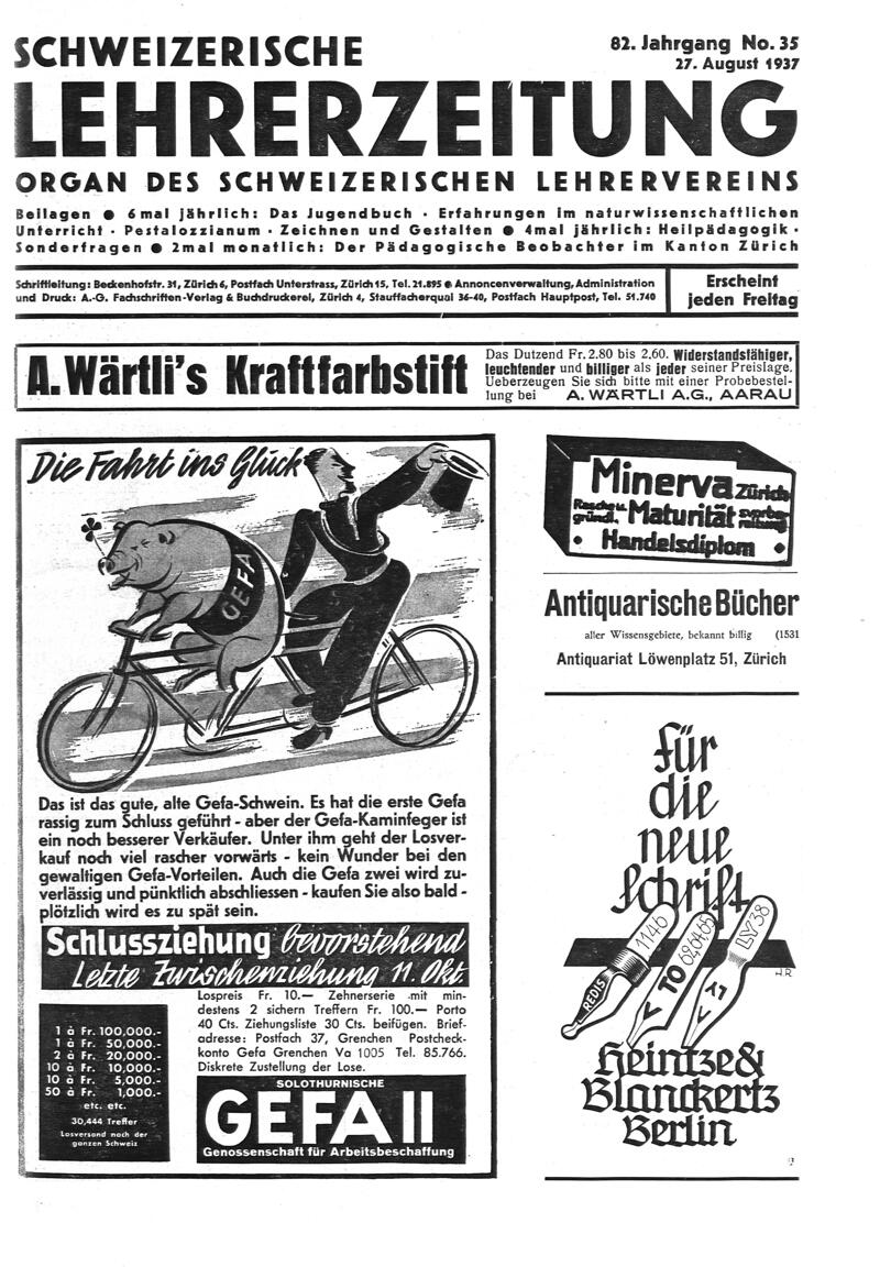 Buchumschlag - Heft 35